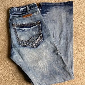 B.Tuff Mens Boot Cut Jeans